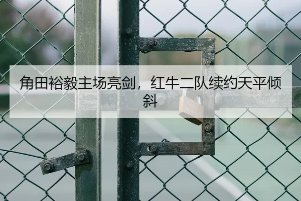 角田裕毅主场亮剑，红牛二队续约天平倾斜