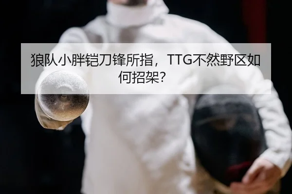 狼队小胖铠刀锋所指，TTG不然野区如何招架？